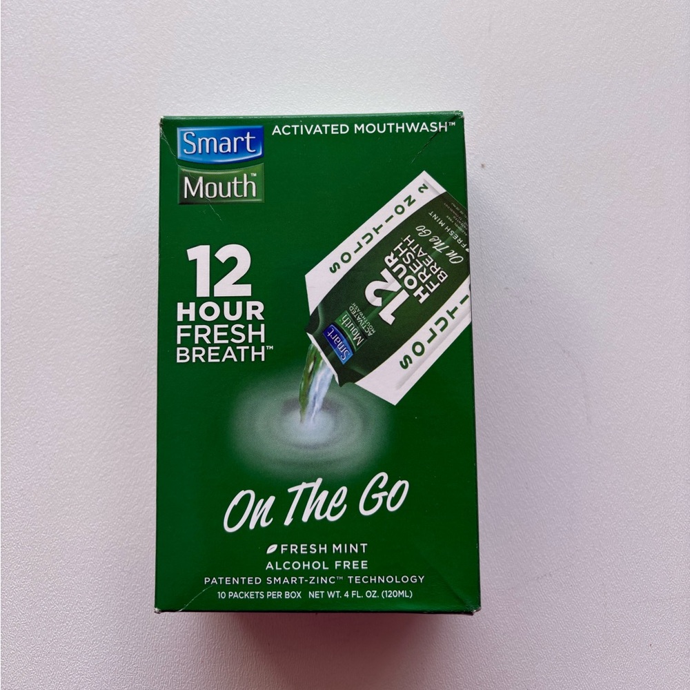 Smartmouth  on the go 12 pack NEW